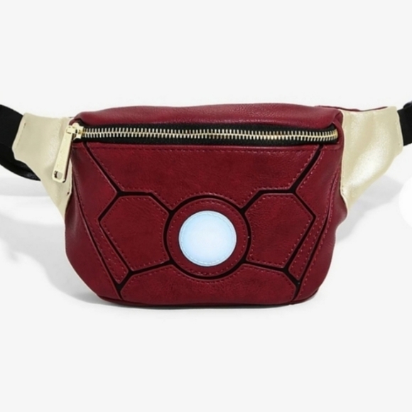 Loungefly Handbags - NWT Loungefly Marvel Iron Man Fanny Pack